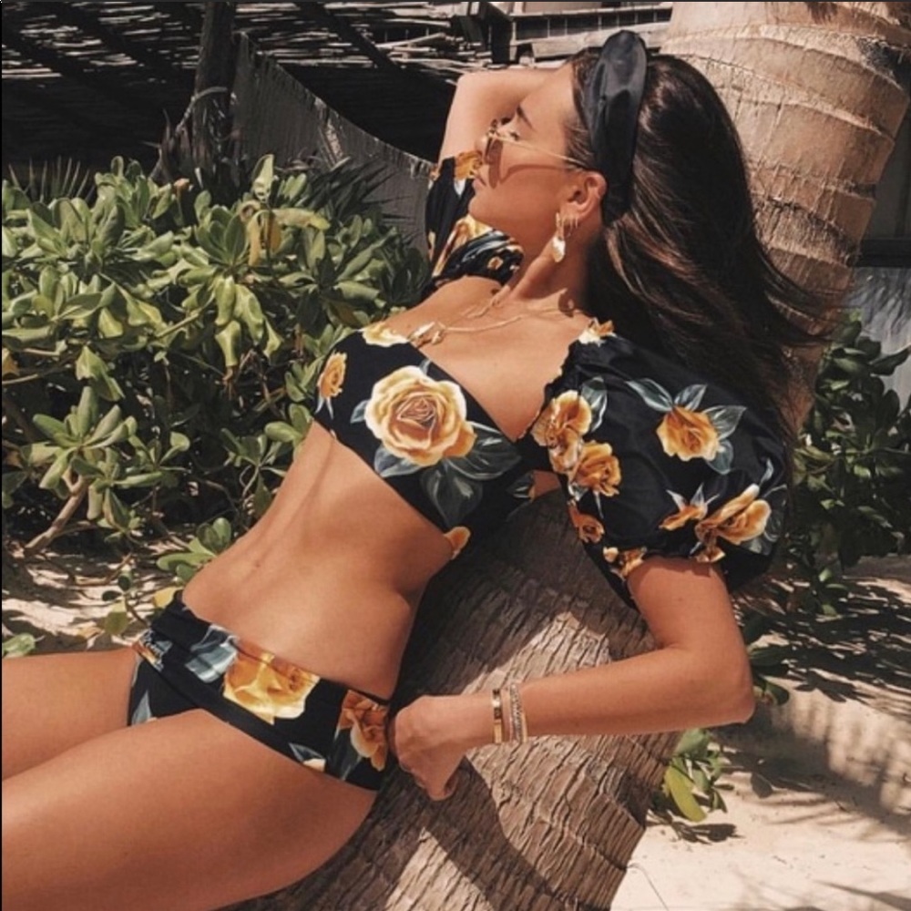 Onia WeWoreWhat Ravello swim top